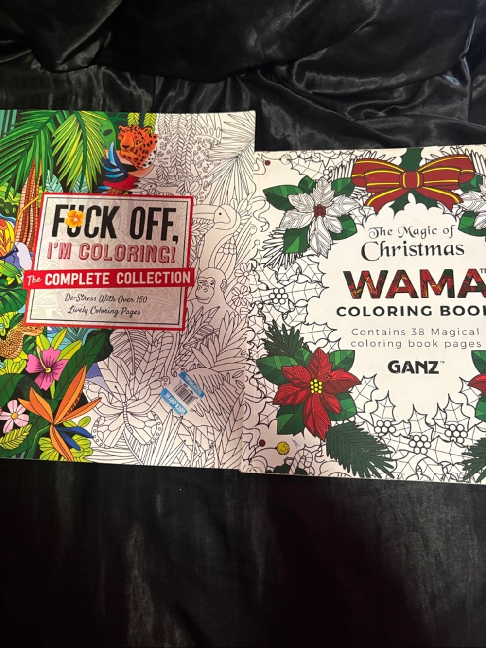 F*ck Off, I'm Coloring! & The Magic of Christmas Wama Coloring Books - Multi